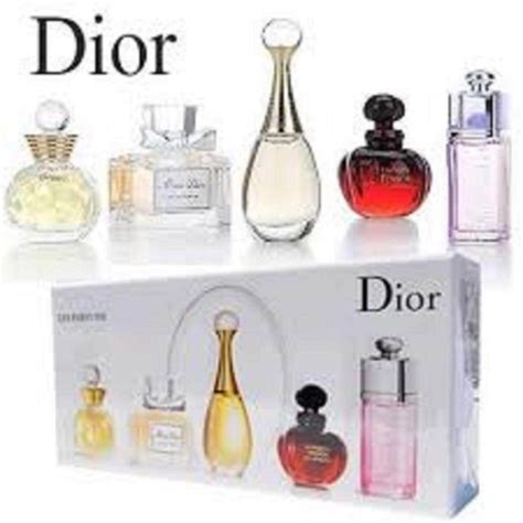 dior 5 in 1 miniature perfume set|dior mini fragrance gift set.